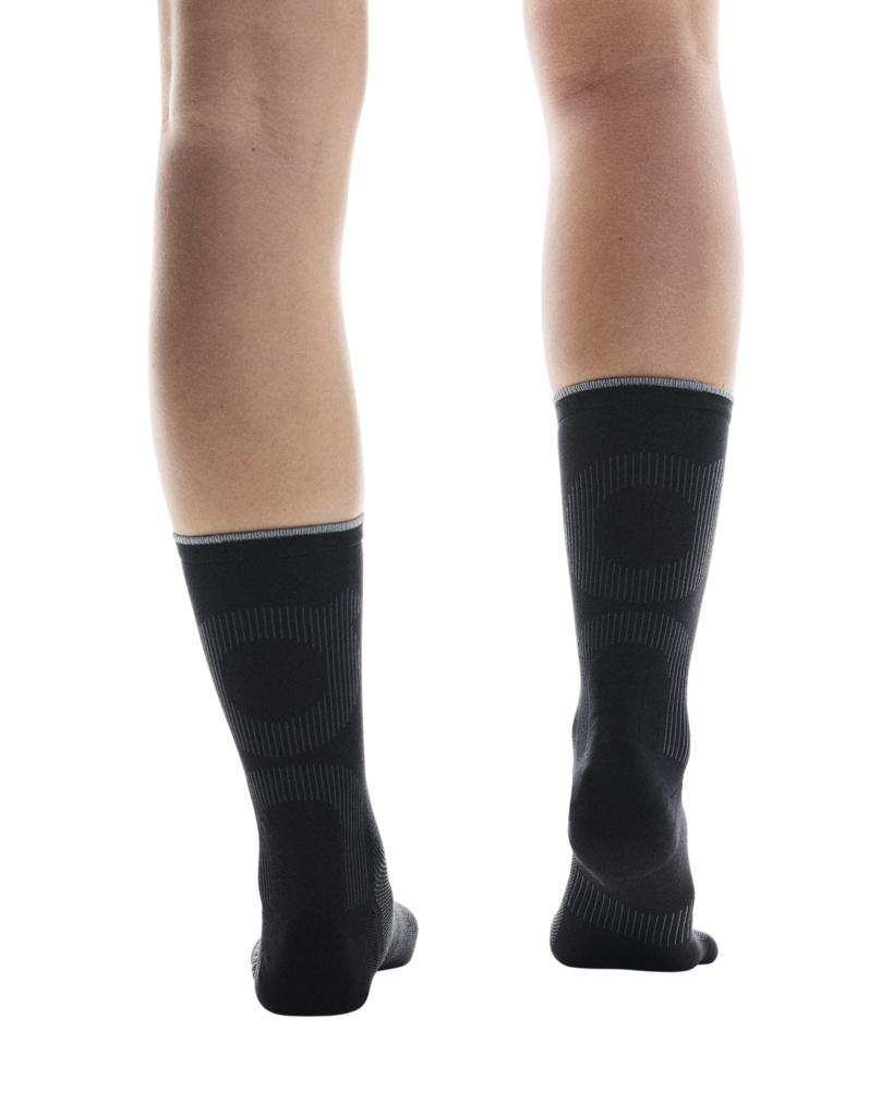 Meia On Elite Run High Black