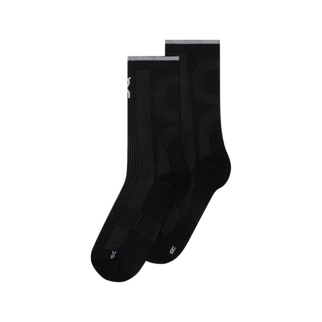 Meia On Elite Run High Black
