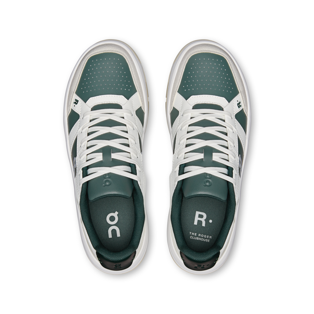Tênis On The Roger Clubhouse Ivory Olive