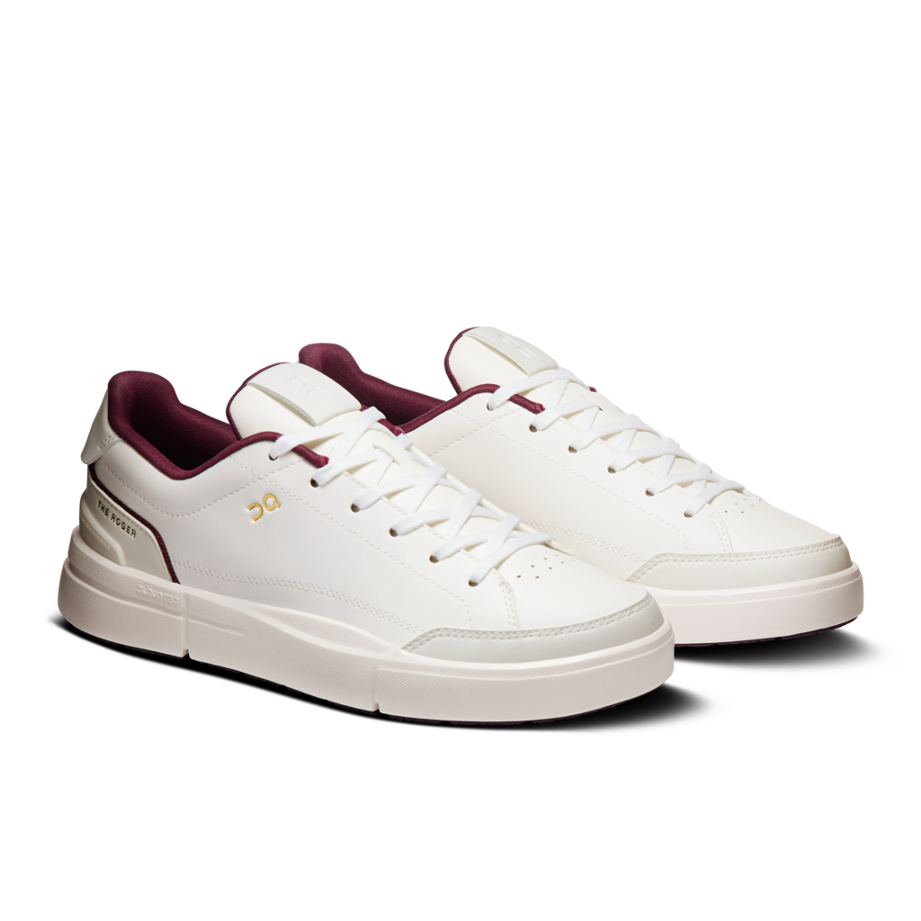Tênis On The Roger Centre Court Ivory Maroon