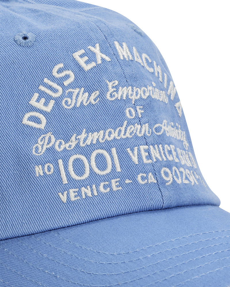 Boné Deus Ex Machina Venice Sign Azul Claro