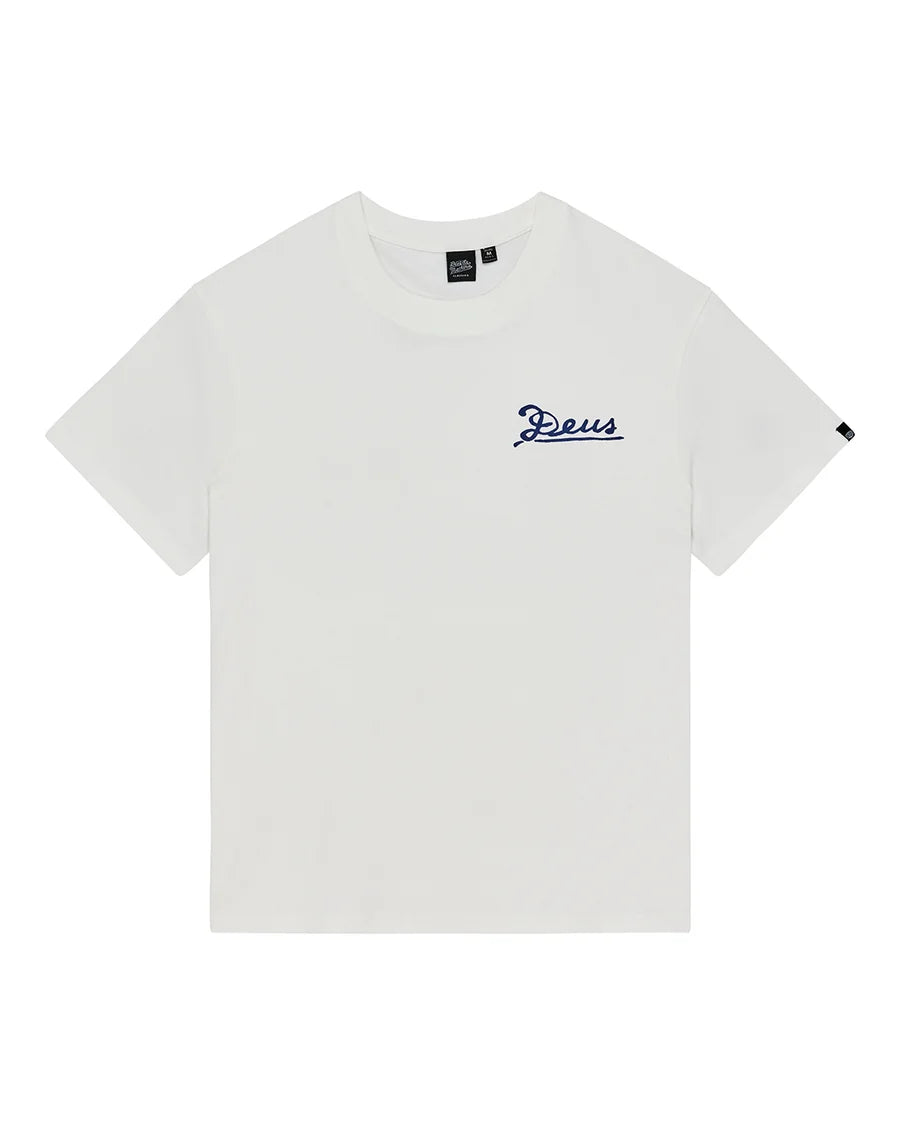 Camiseta Deus Ex Machina Bobskull Branca