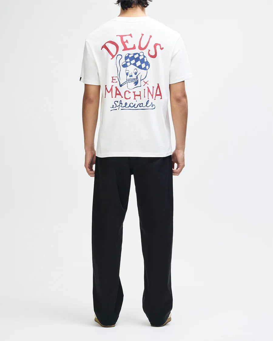 Camiseta Deus Ex Machina Bobskull Branca