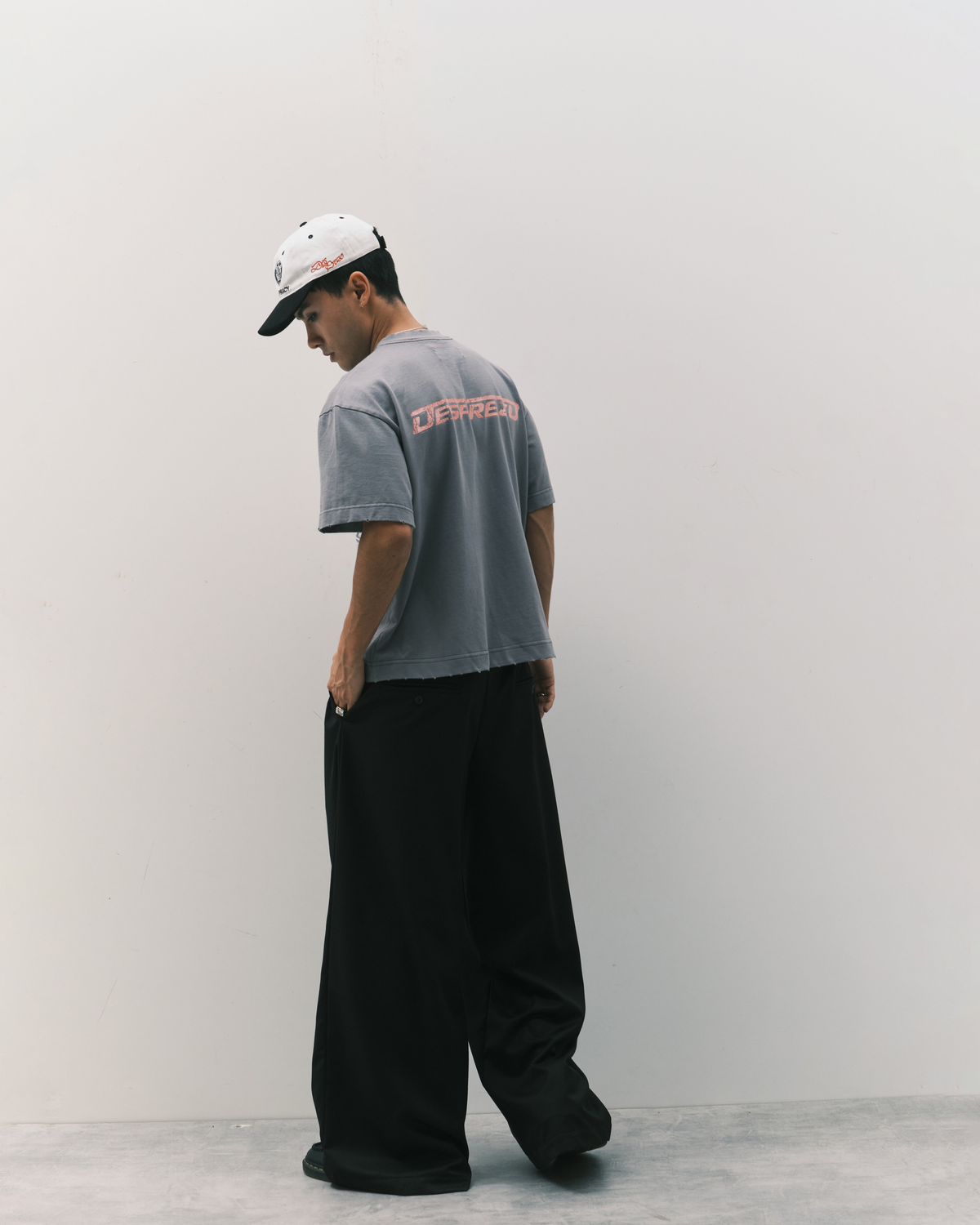 Camiseta Des Prezo Virtual Life Vintage Cinza