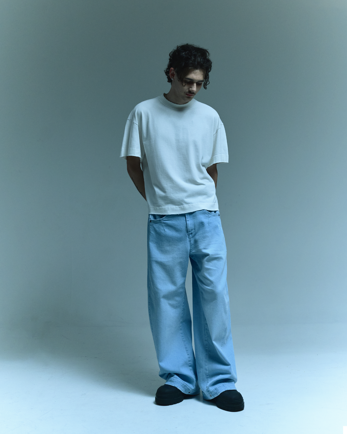Calça Jeans Des Prezo Classic Barrel Azul Claro
