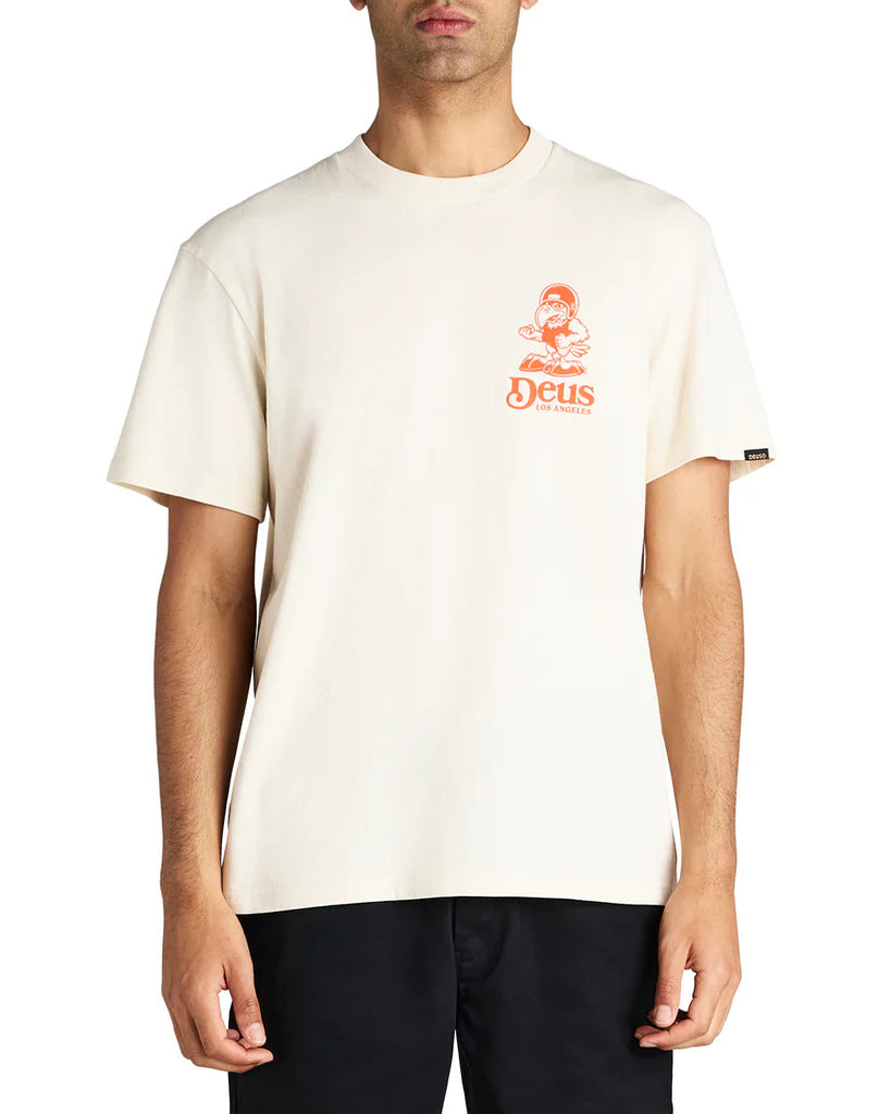 Camiseta Deus Ex Machina Raptor Dirty Off White