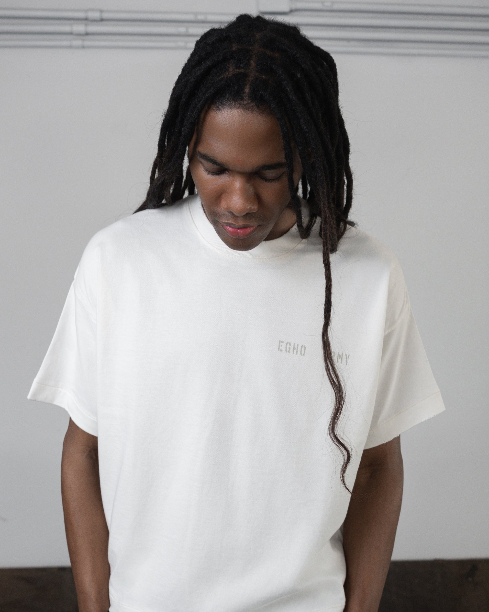 Camiseta Egho Uniform Boxy Branca