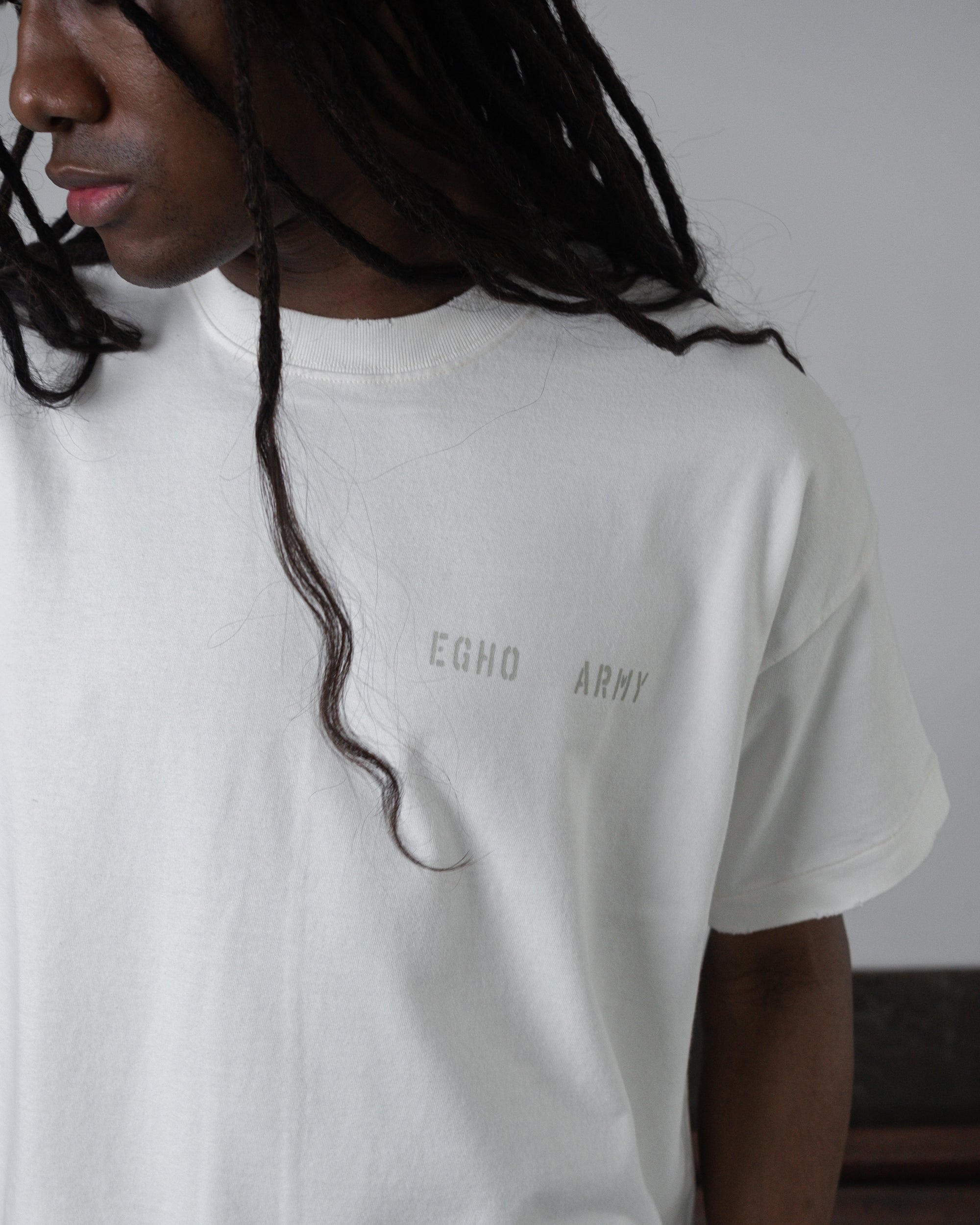 Camiseta Egho Uniform Boxy Branca