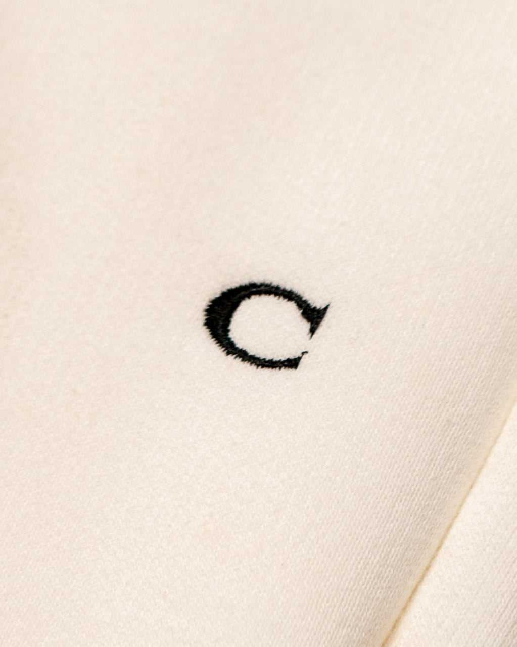 Moletom Crewneck Cetti Logo Off White