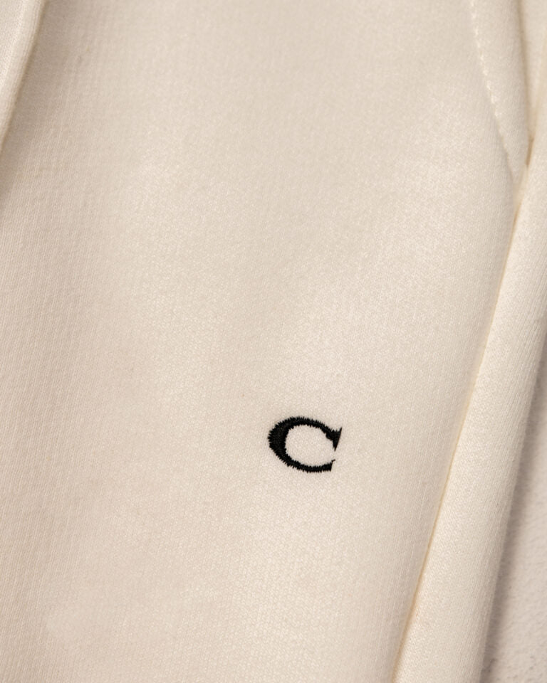 Calça de Moletom Cetti Logo Off White