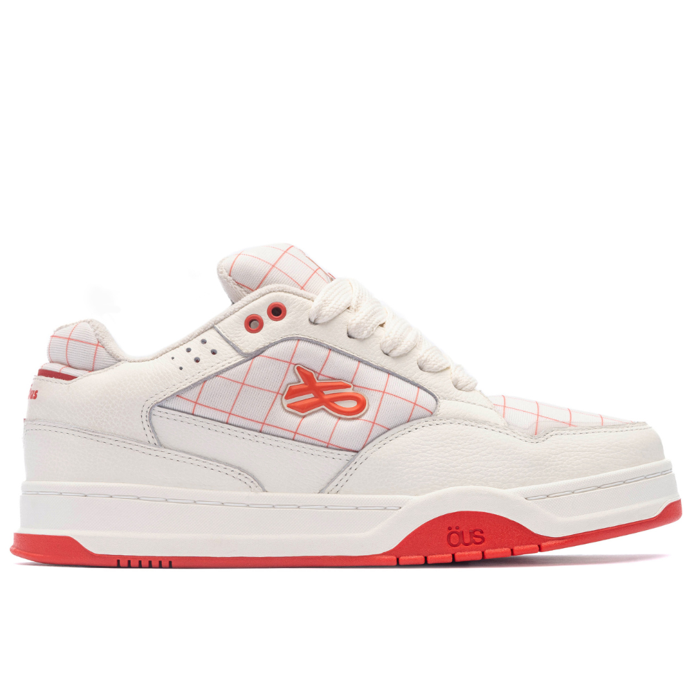 Tênis Souza Ous x Fatz Off Branco e Vermelho