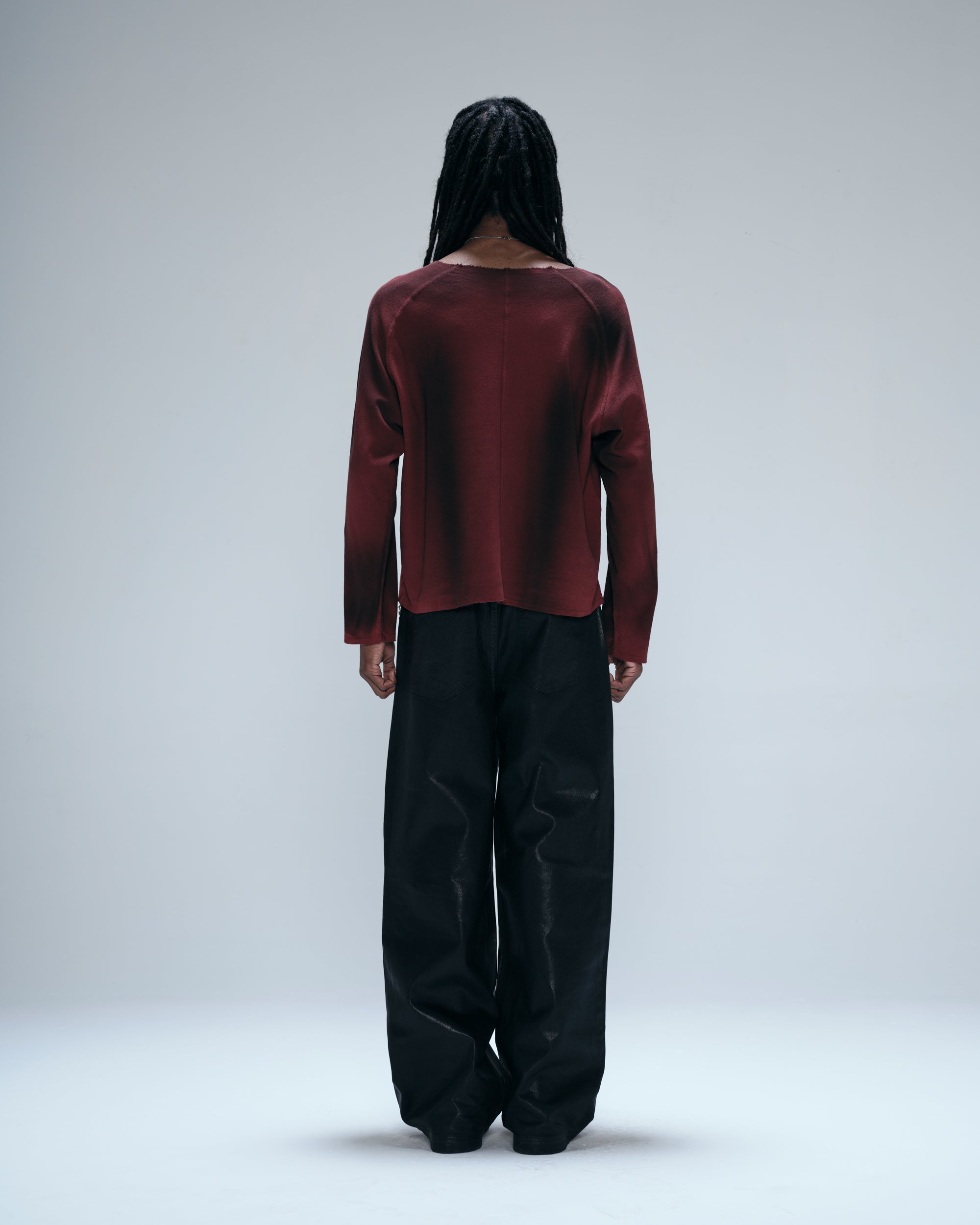 Camiseta Manga Longa Egho Stencil Vermelha