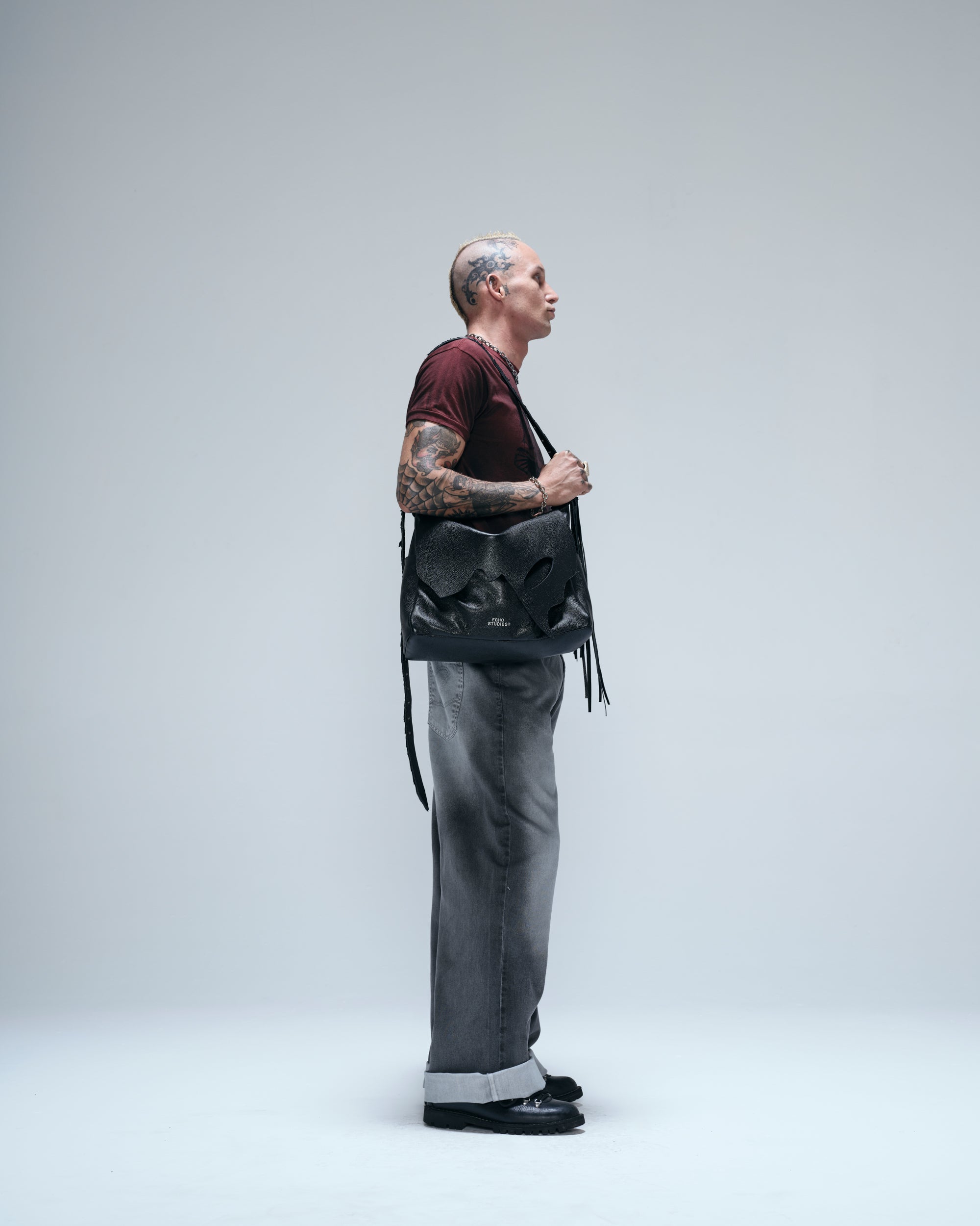 Camiseta Regular Egho Stay Wild Vermelha