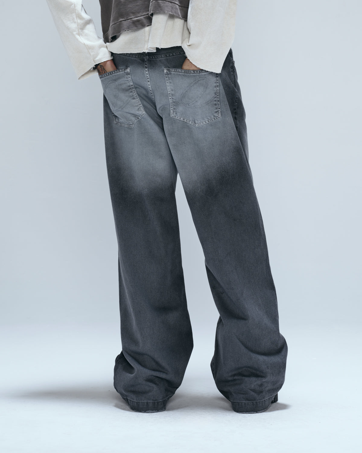 Calça Bone Faded Egho Cinza