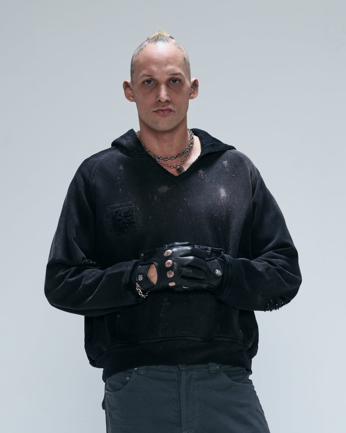 Casaco Egho Void Preto Estonado