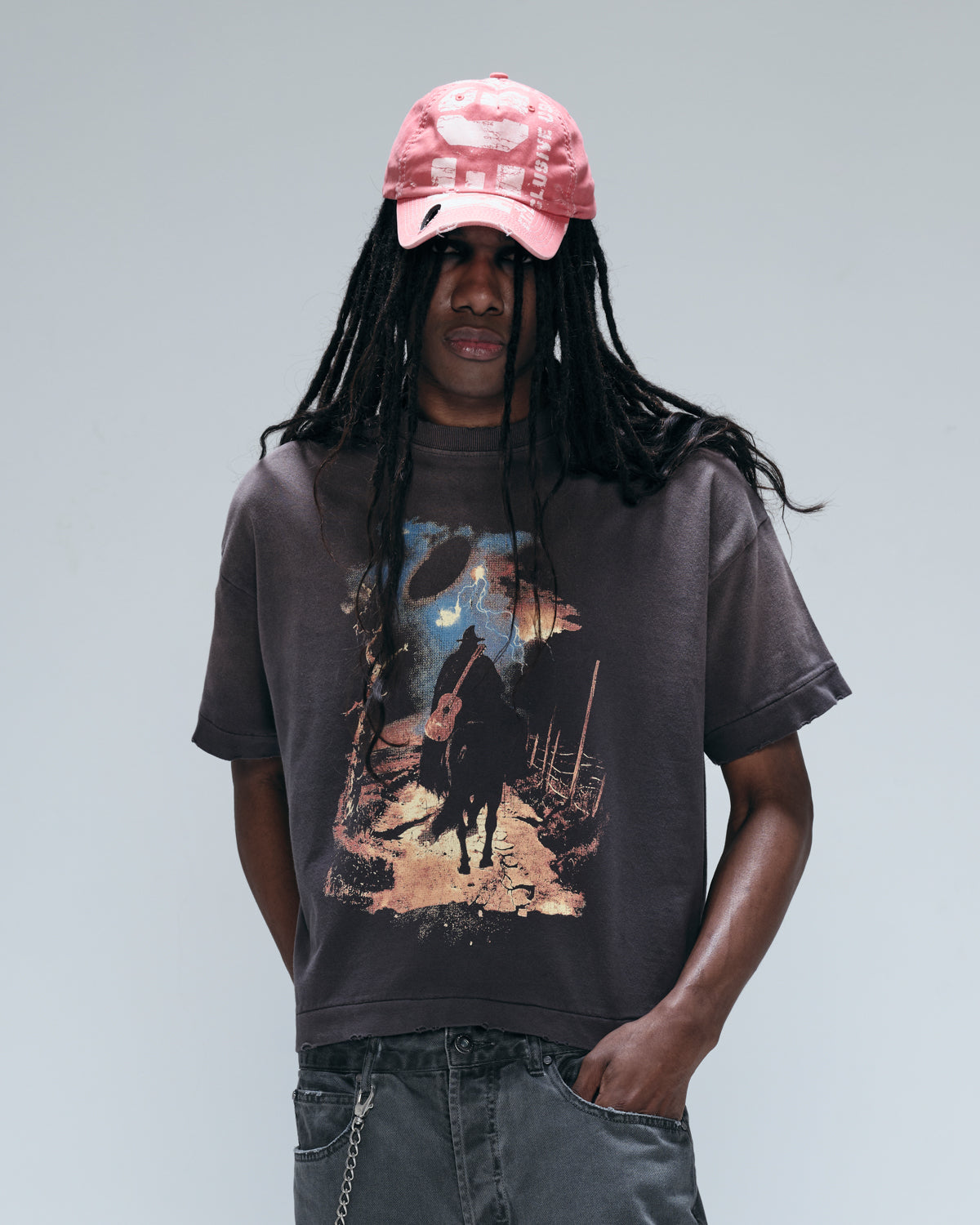 Camiseta Boxy Egho Violeiro