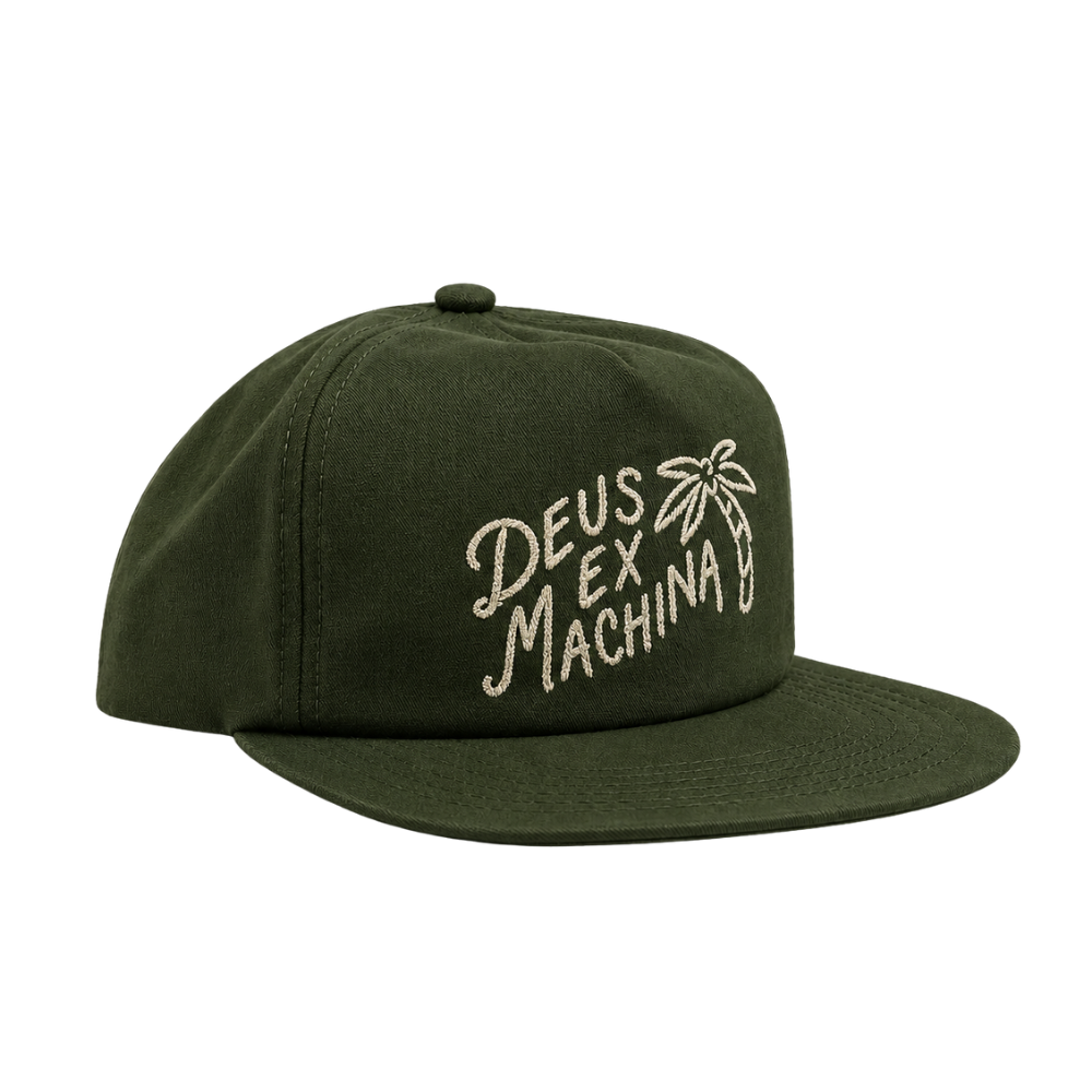 Boné Deus Ex Machina Palm Tree Verde Escuro