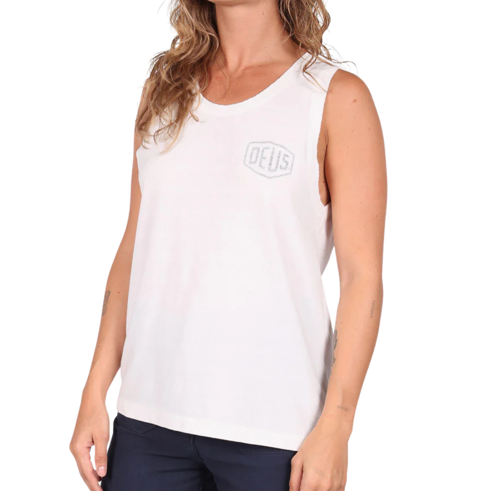 Regata Deus Ex Machina Feminina São Paulo Off White