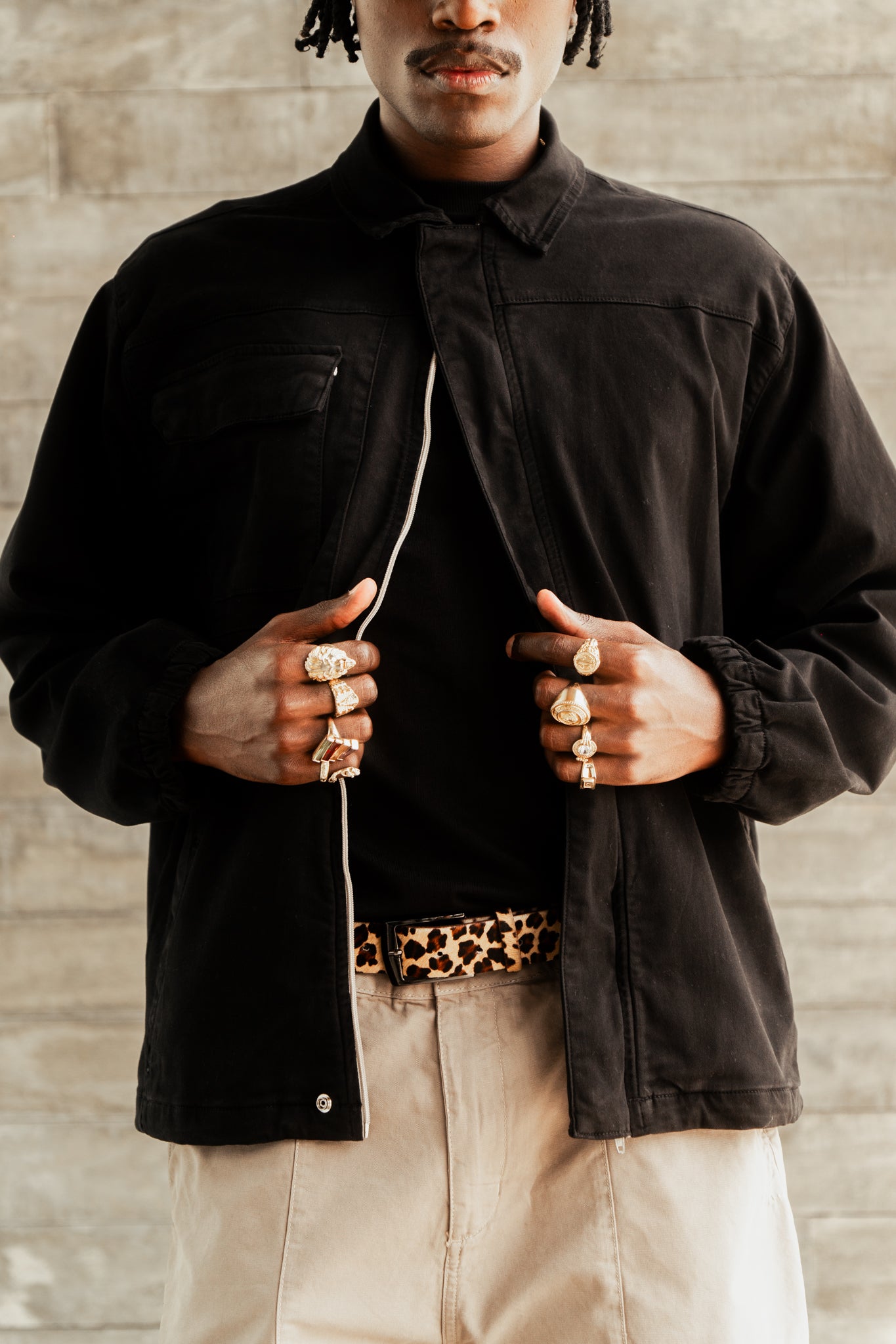 Jaqueta IDK Twill Preta