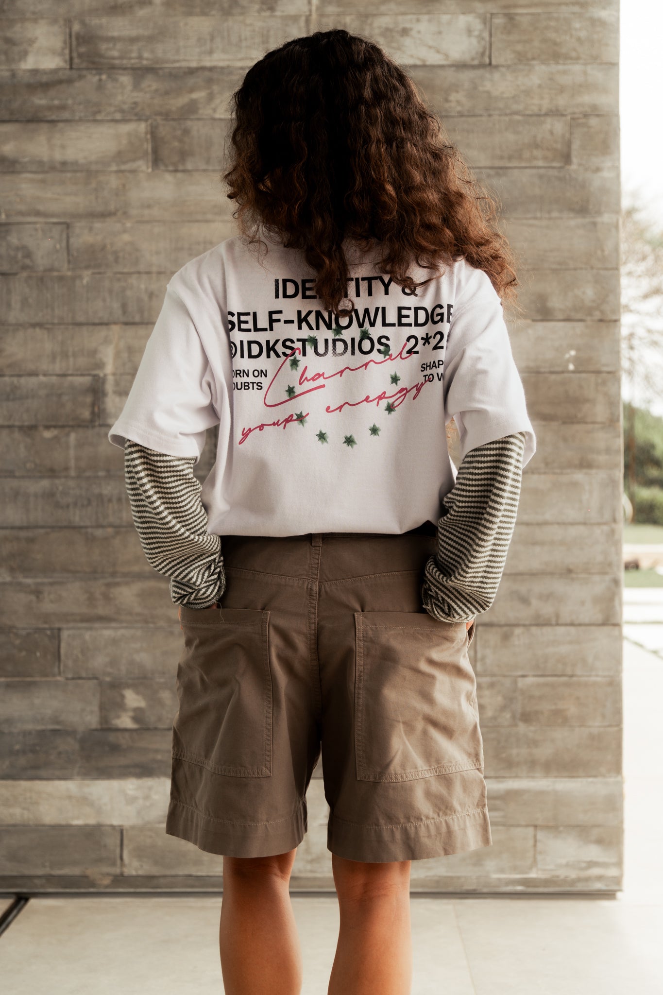 Camiseta IDK Shaped To Win Branca