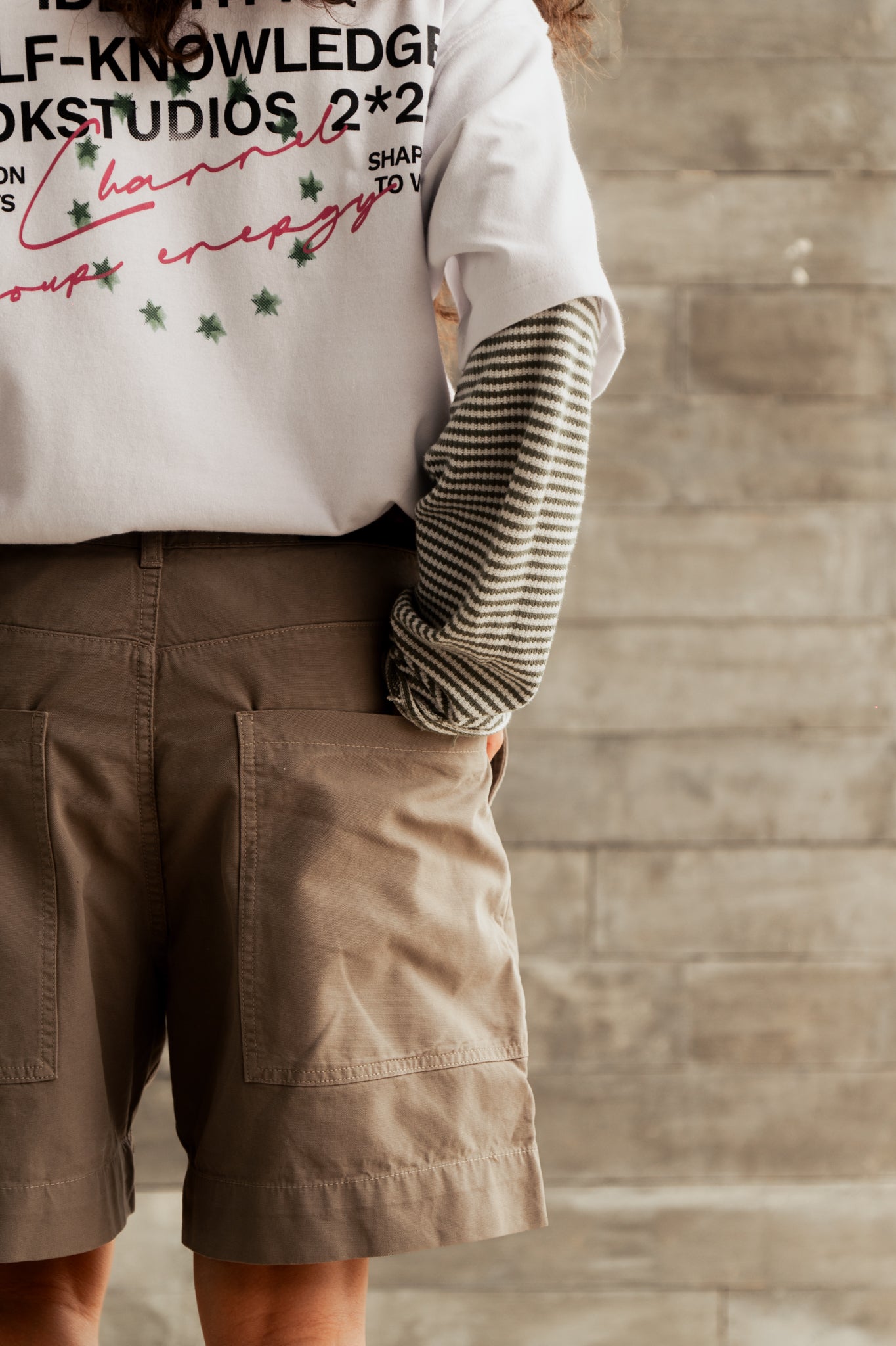 Shorts IDK Twill Bege