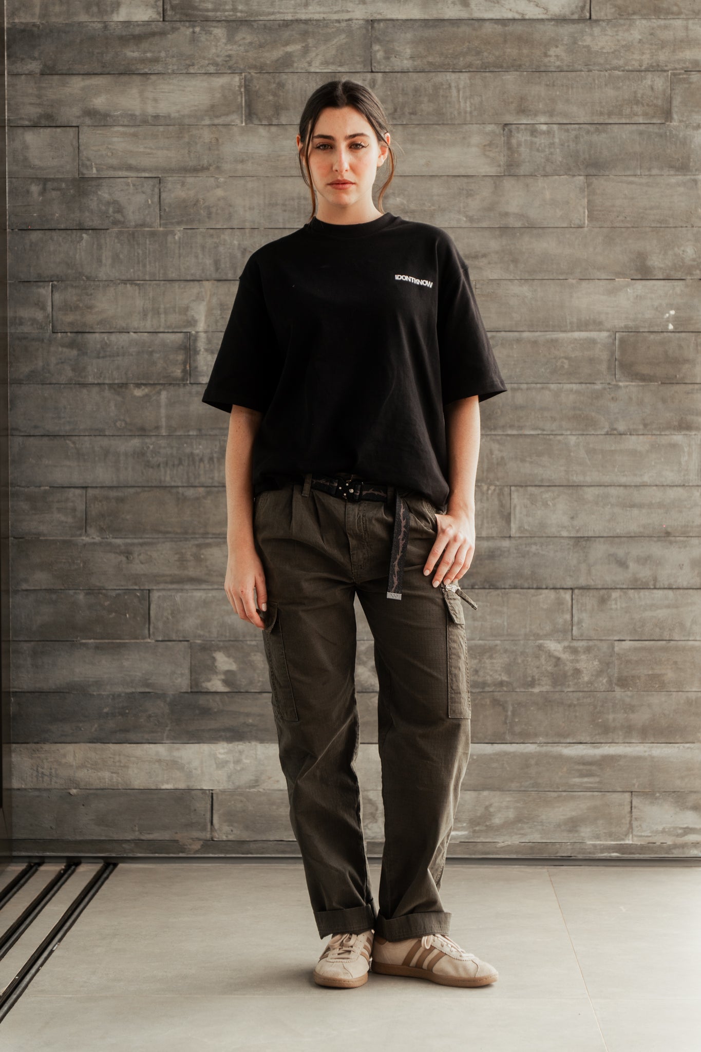 Camiseta Boxy IDK Trust The Process