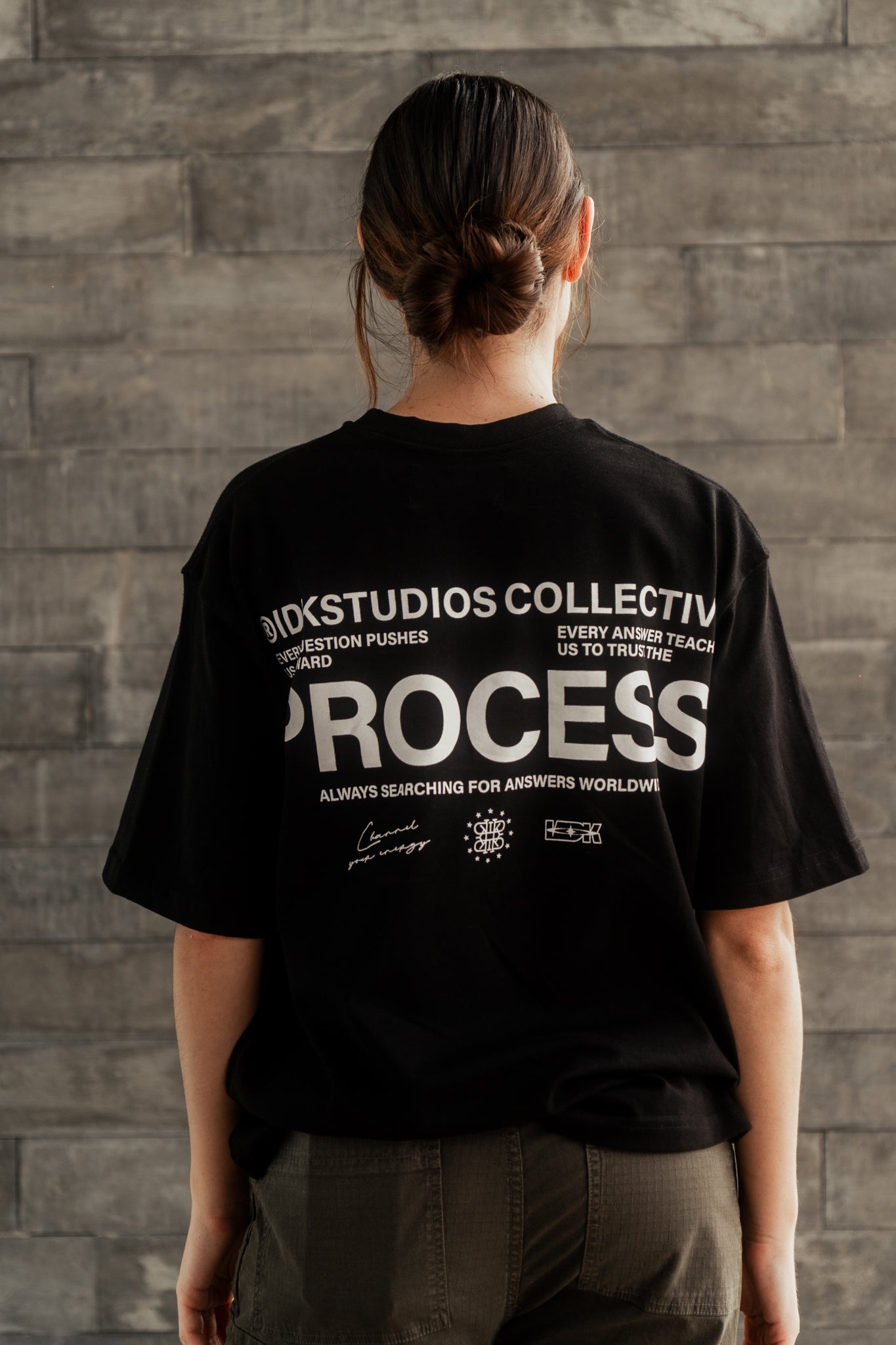 Camiseta Boxy IDK Trust The Process