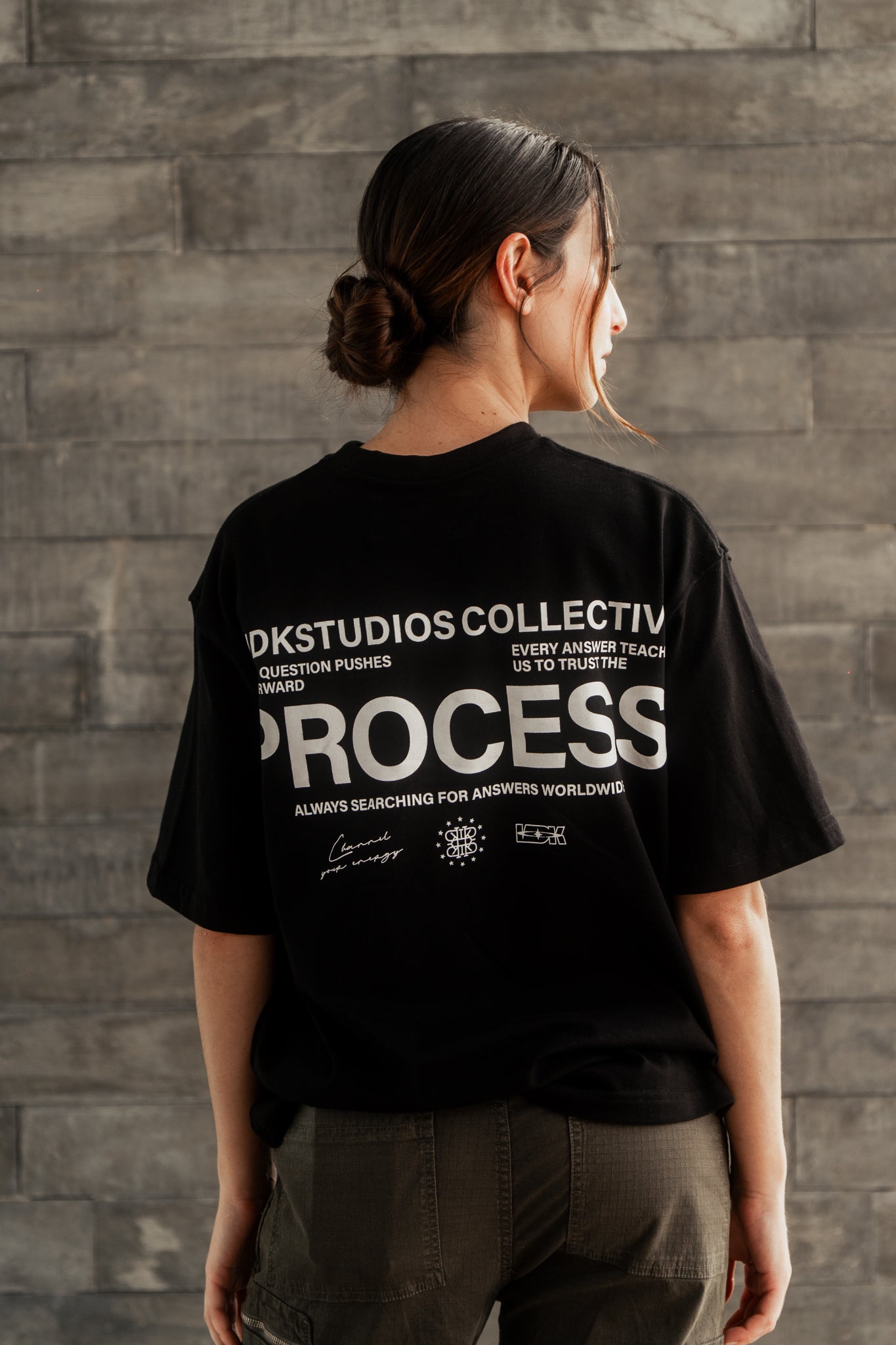 Camiseta Boxy IDK Trust The Process