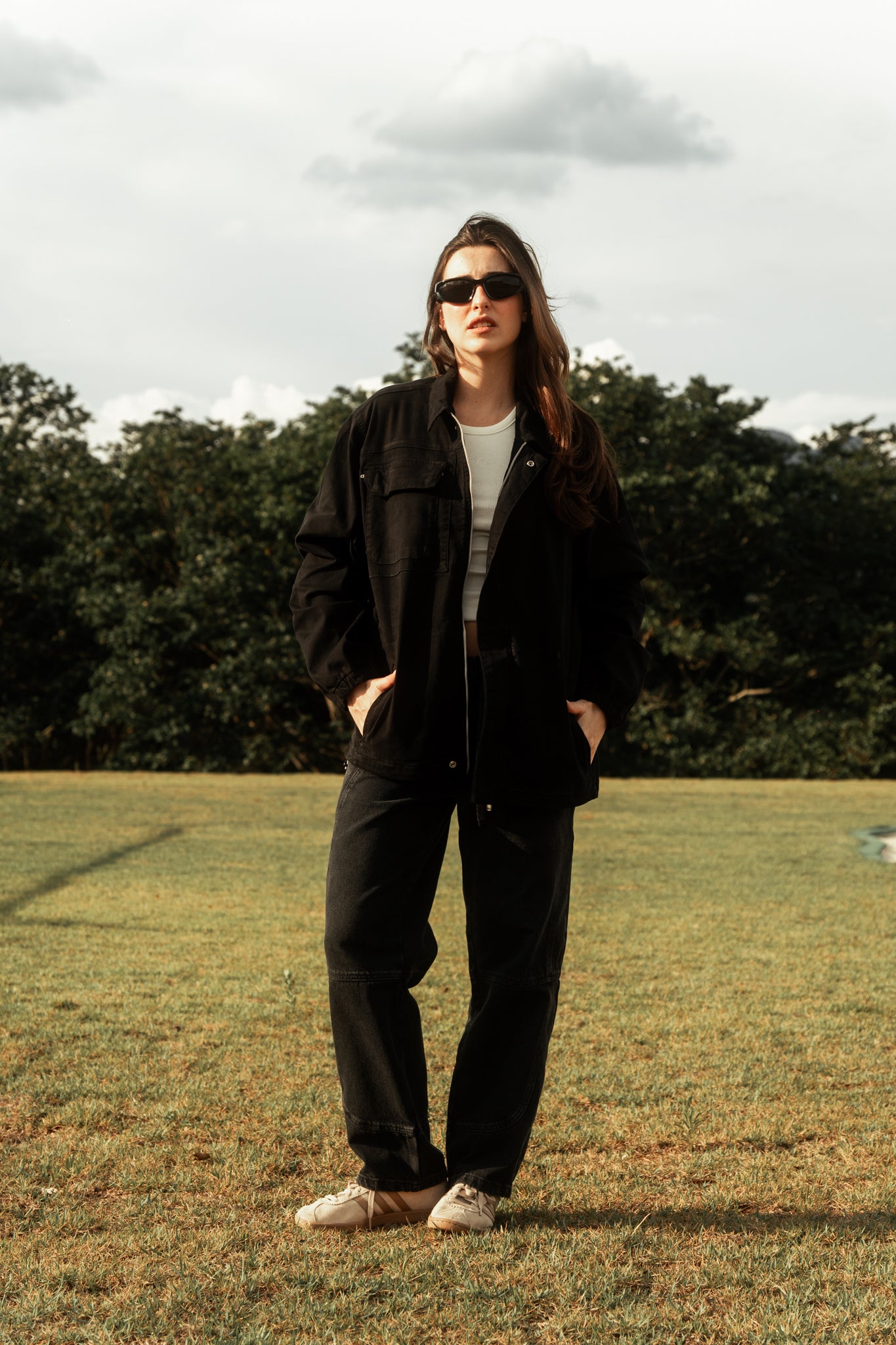 Jaqueta IDK Twill Preta