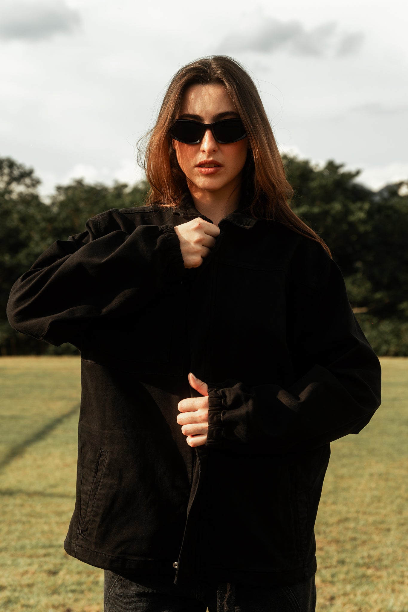 Jaqueta IDK Twill Preta