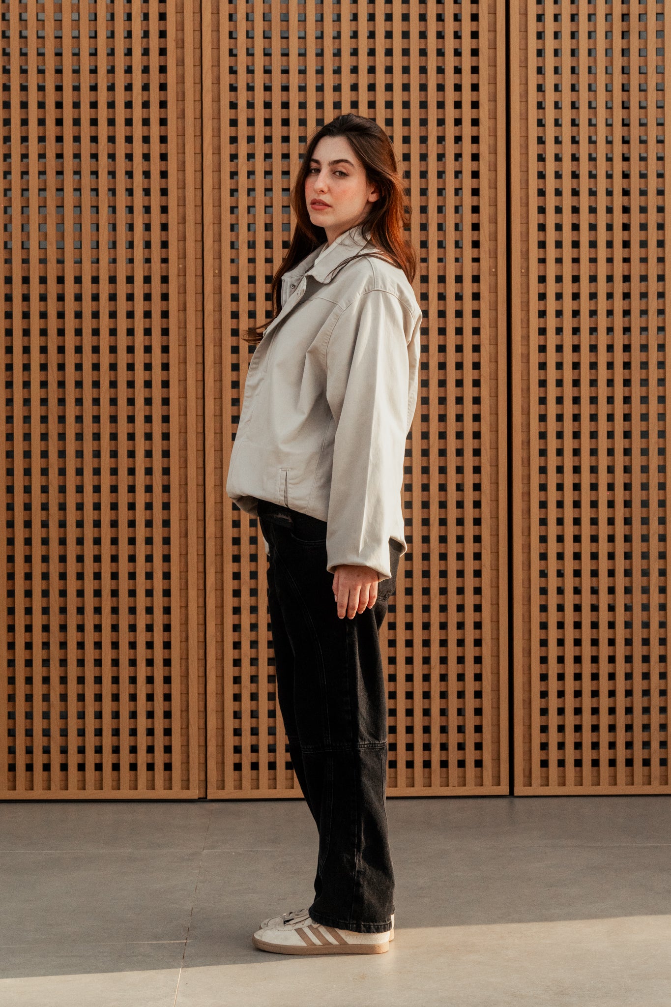 Jaqueta IDK Twill Areia