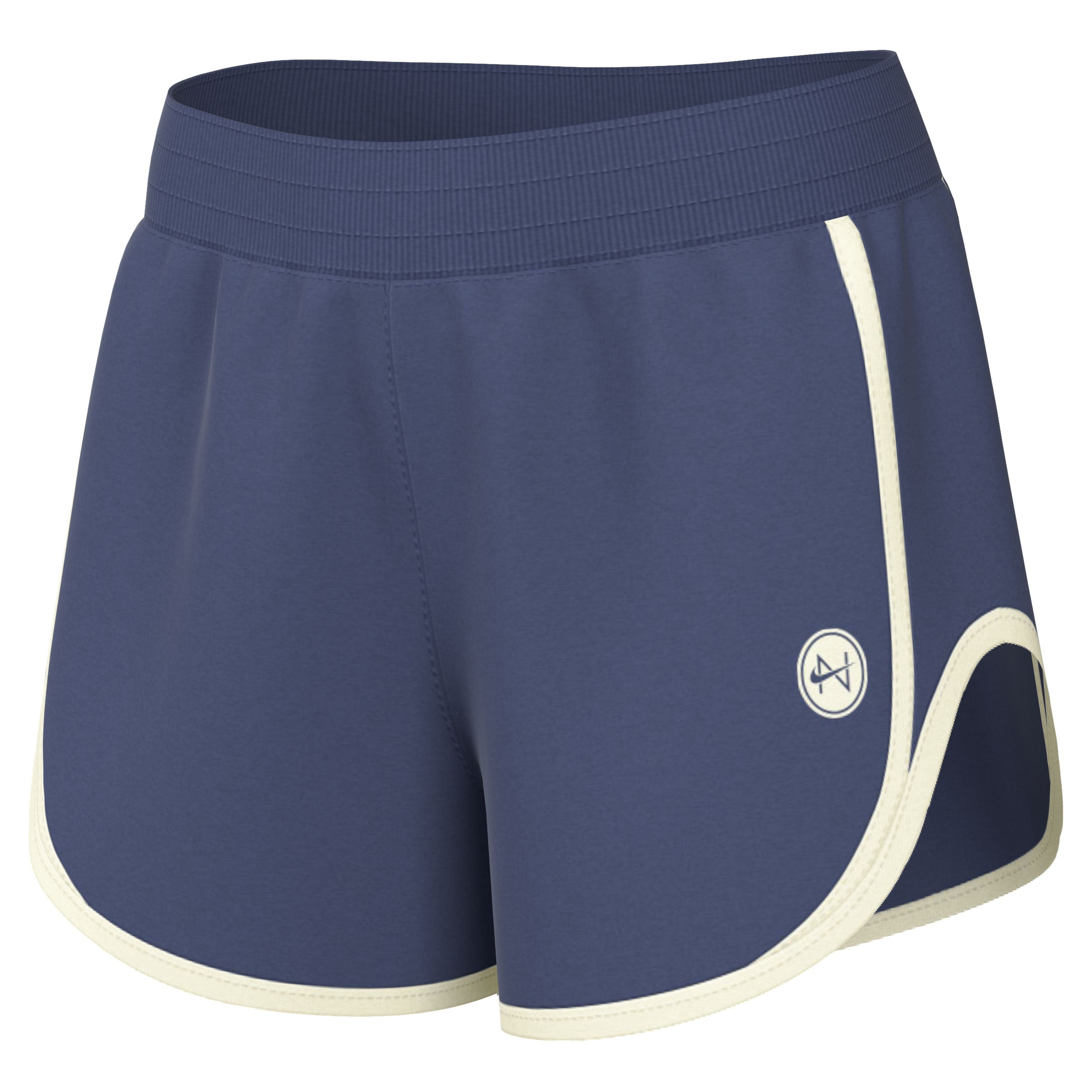 Shorts Feminino Nike Sportswear Chill Terry Azul