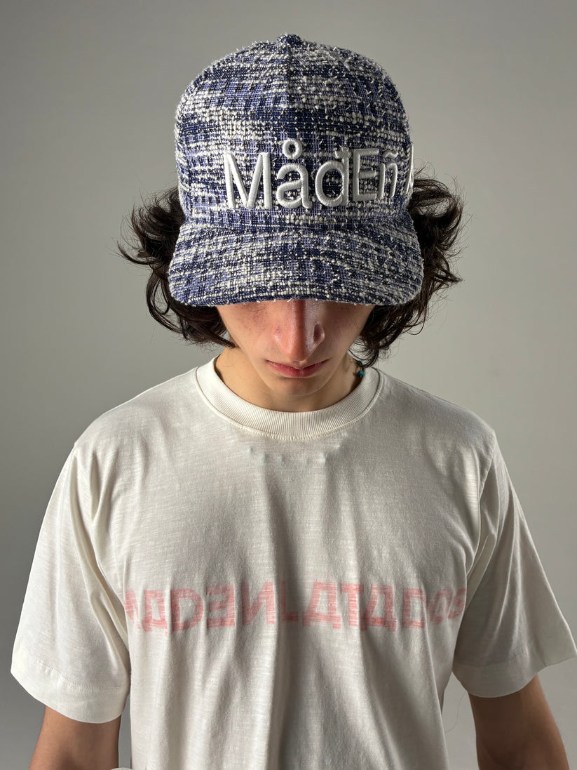 Boné Mad Enlatados Tweed Azul