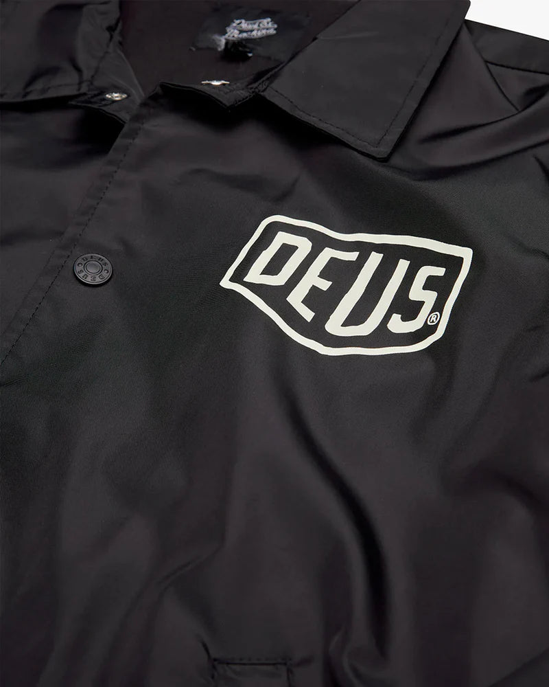Jaqueta Regular Deus Ex Machina Tokyo Preta