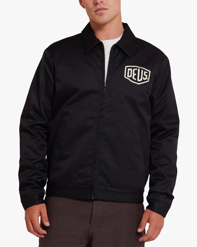 Jaqueta Regular Deus Ex Machina Workwear 2.0 Preta