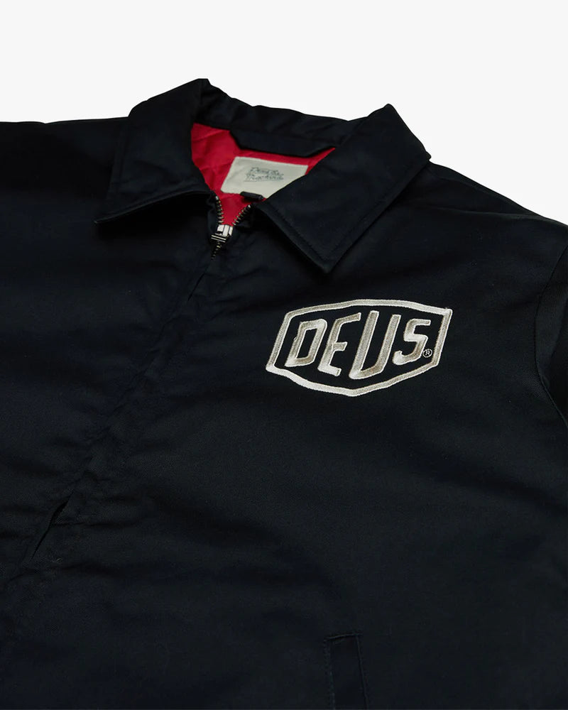Jaqueta Regular Deus Ex Machina Workwear 2.0 Preta