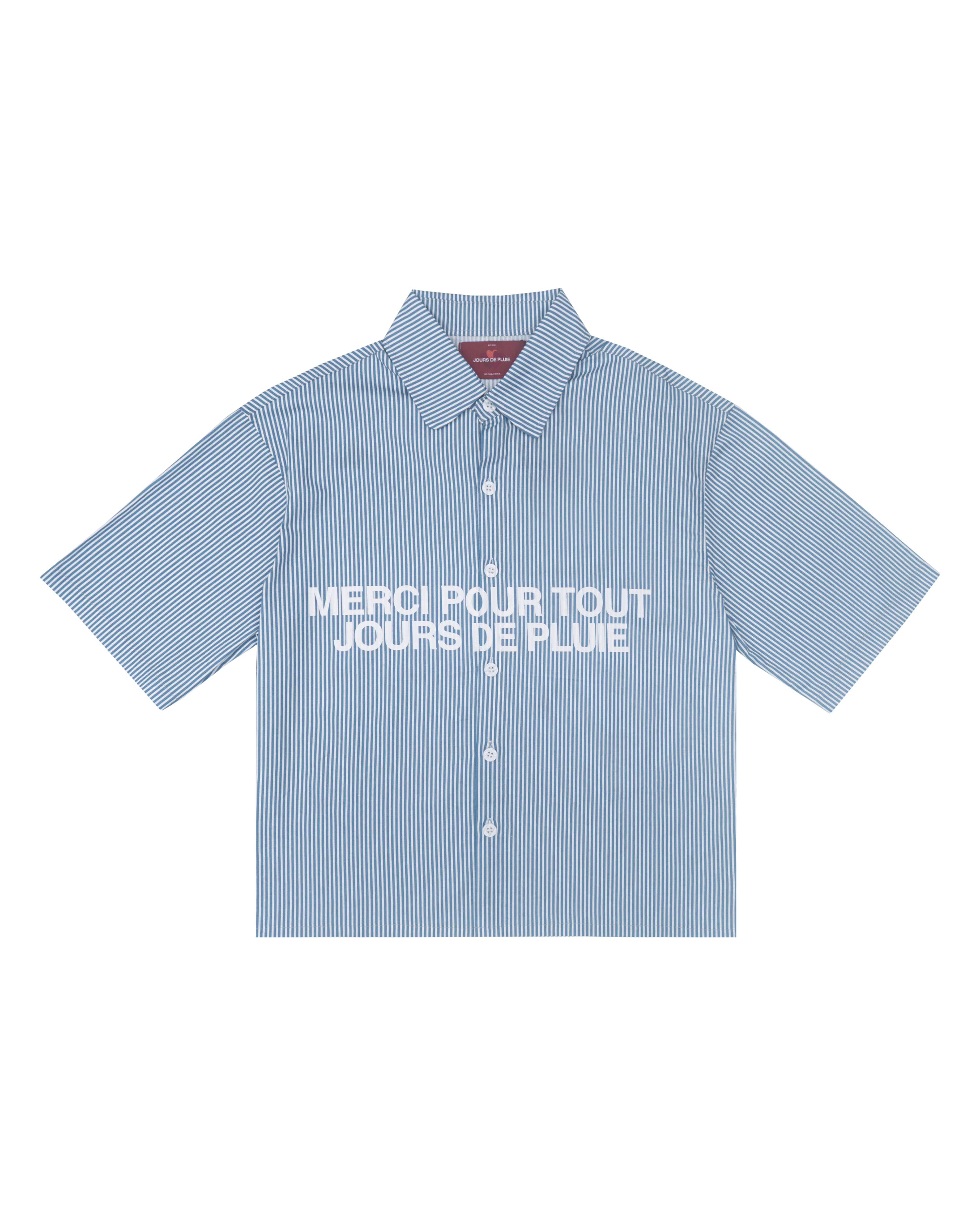 Camisa Jours de Pluie Boxy Barre