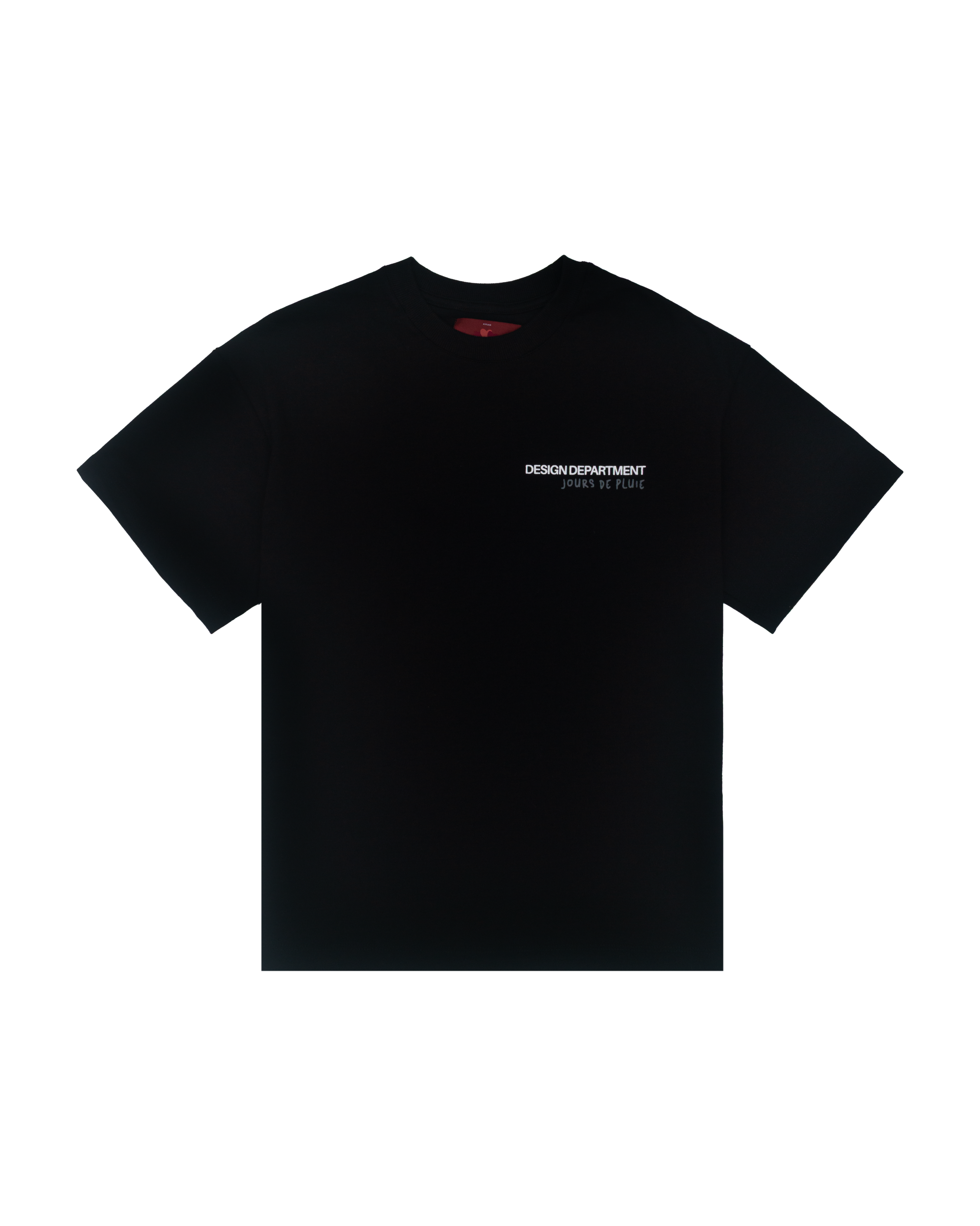 Camiseta Jours de Pluie Boxy Lune Preta