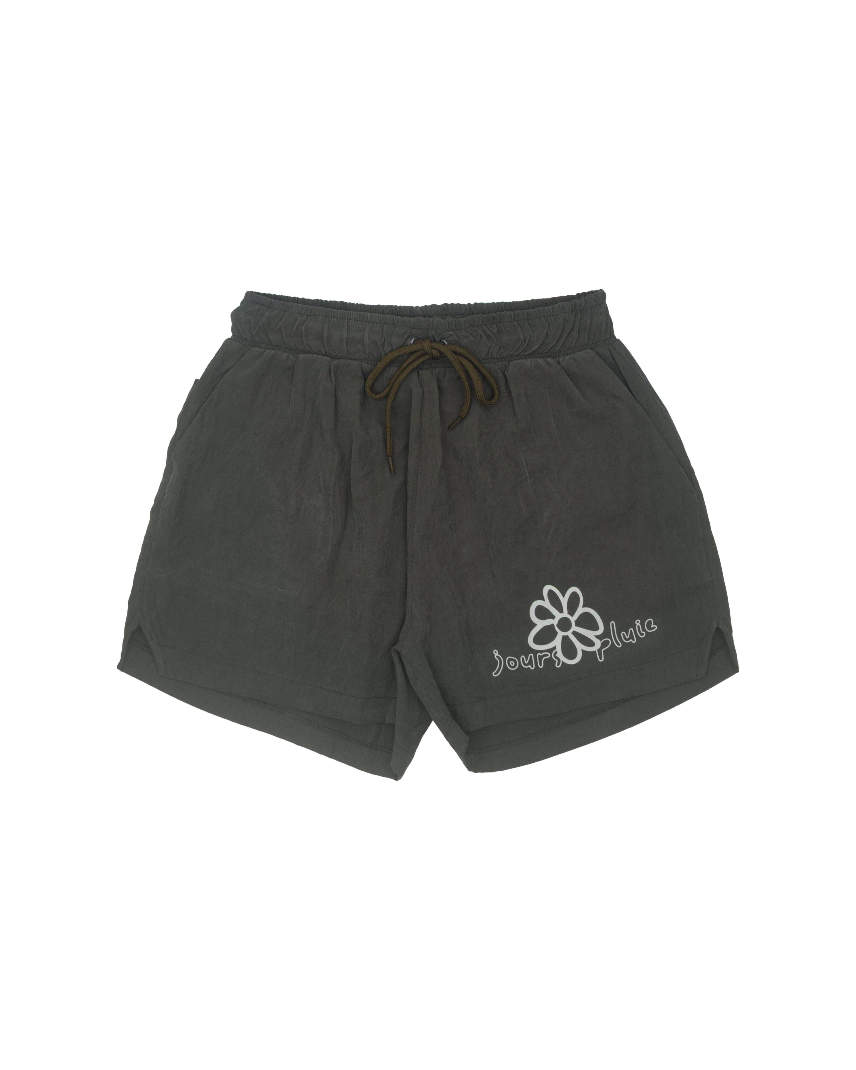 Shorts Jours De Pluie Fleur Verde