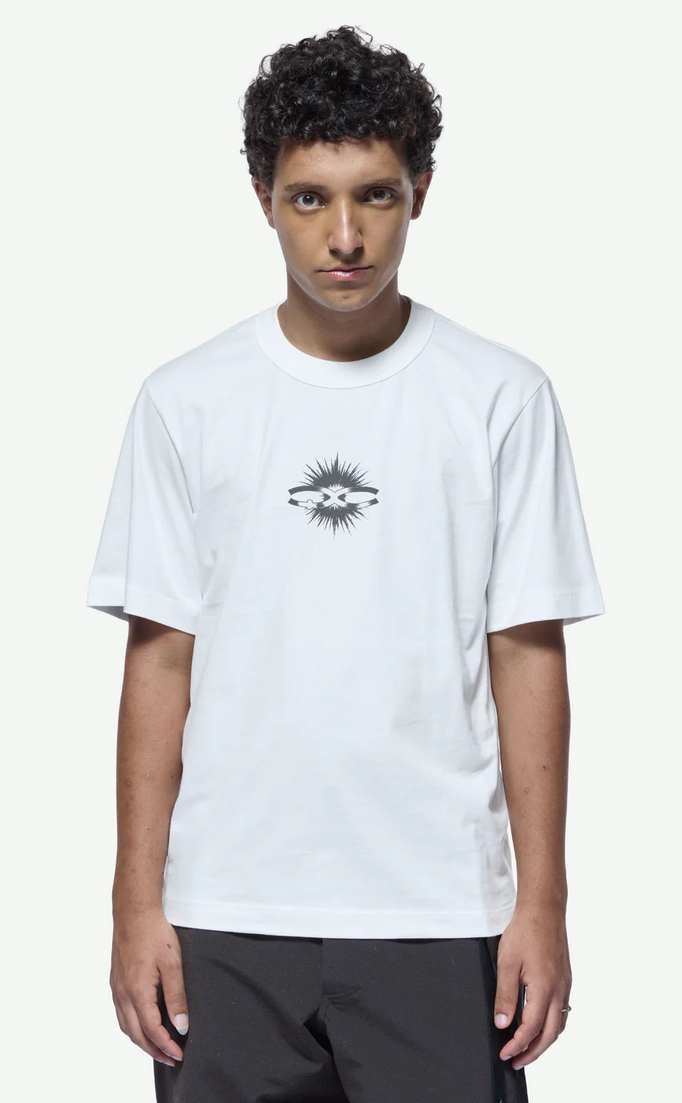 Camiseta Regular Quadro Creations Luz Off White