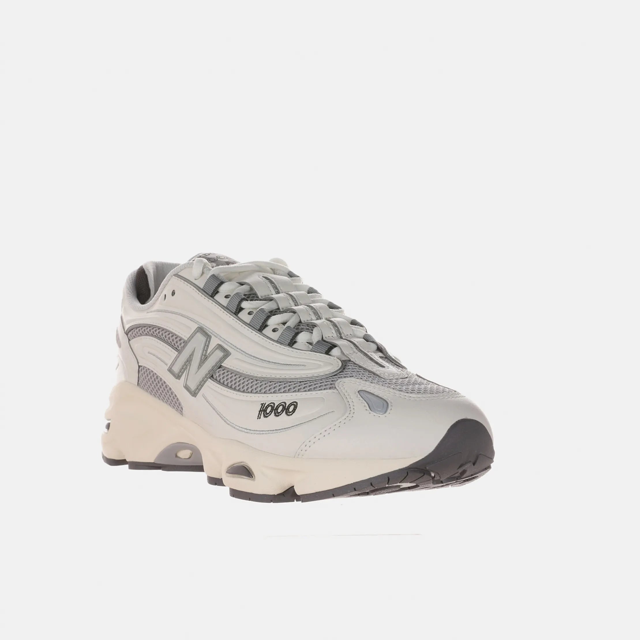 Tênis New Balance 1000 Bege e Cinza Claro