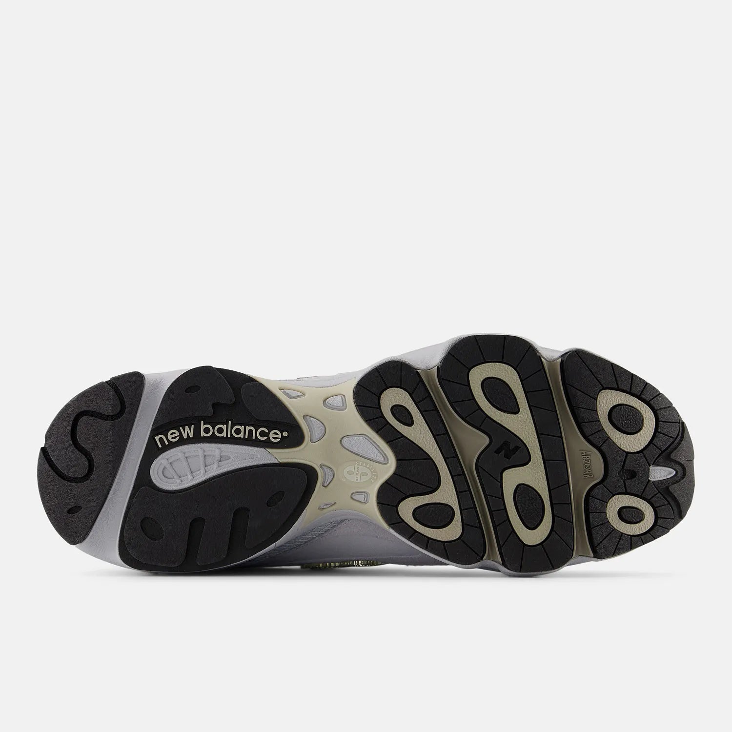 Tênis New Balance 1000 Bege e Preto