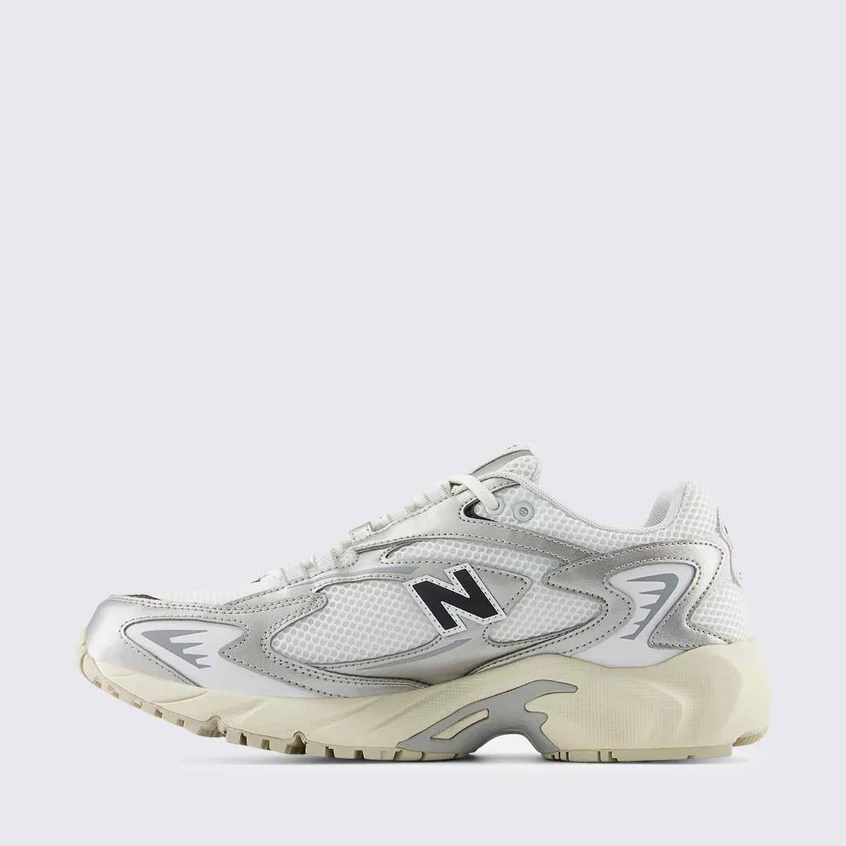 Tênis New Balance Masculino 725 Branco Cinza Metalizado