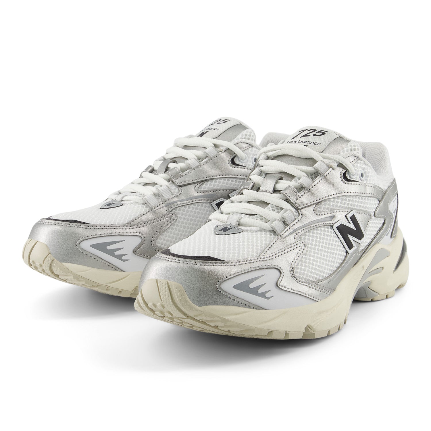 Tênis New Balance Masculino 725 Branco Cinza Metalizado