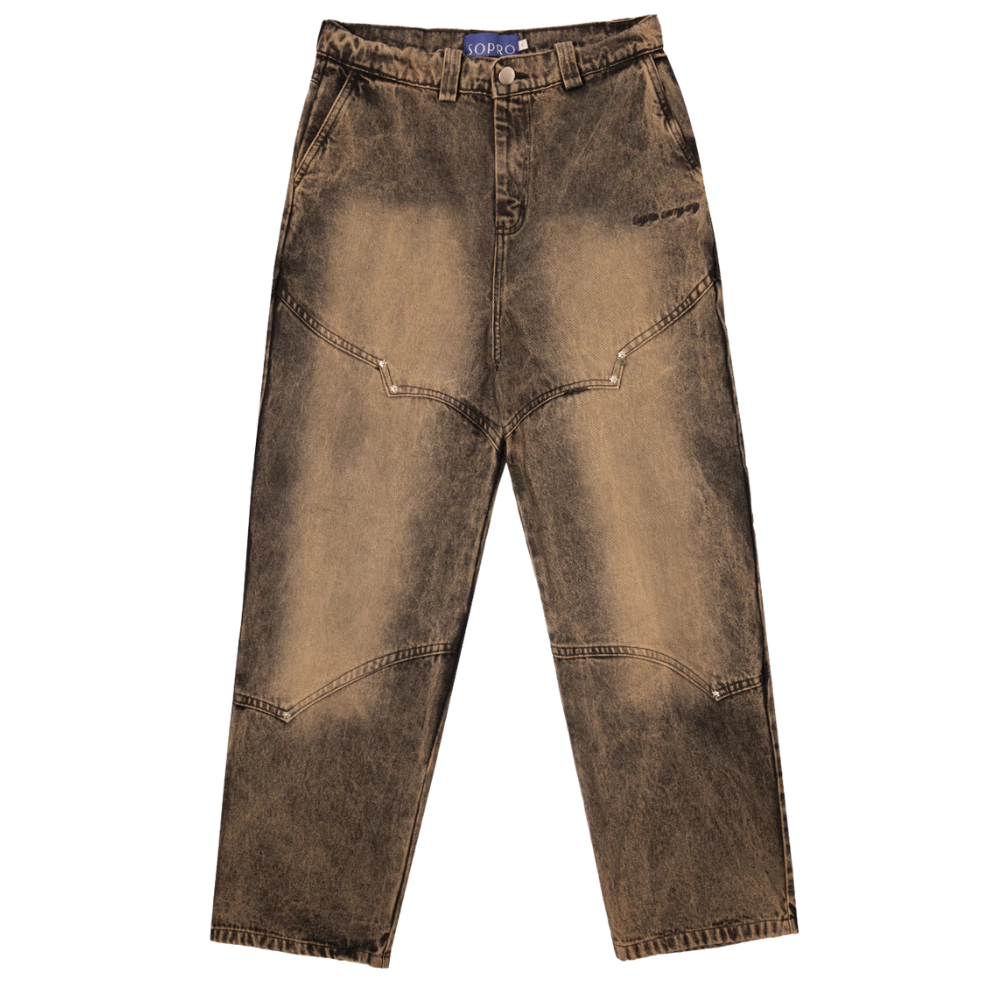 Calça Baggy Sopro Aporo Bruto Terra