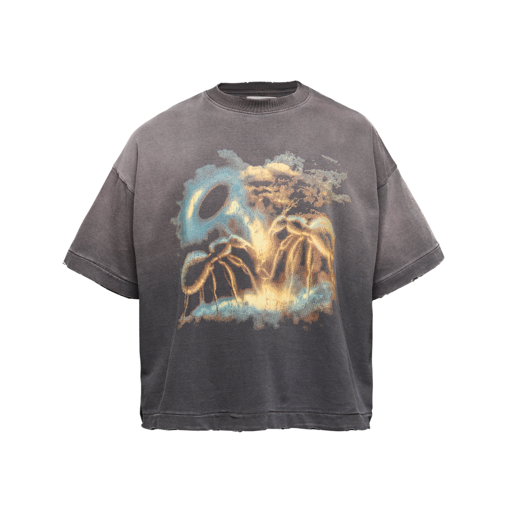 Camiseta Egho Boxy Formiga Marrom