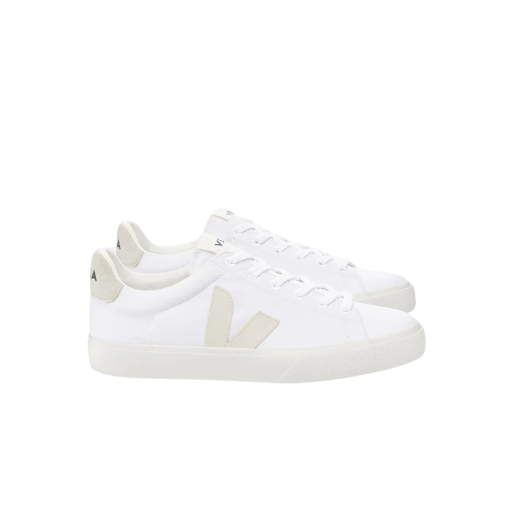 Tênis Veja Campo Canvas White Pierre
