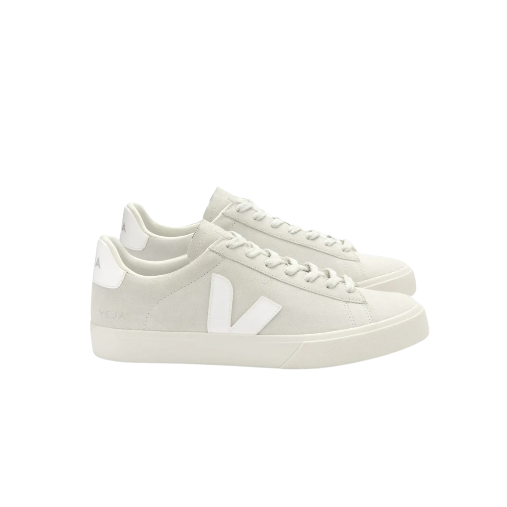 Tênis Veja Campo Suede Unissex Natural White