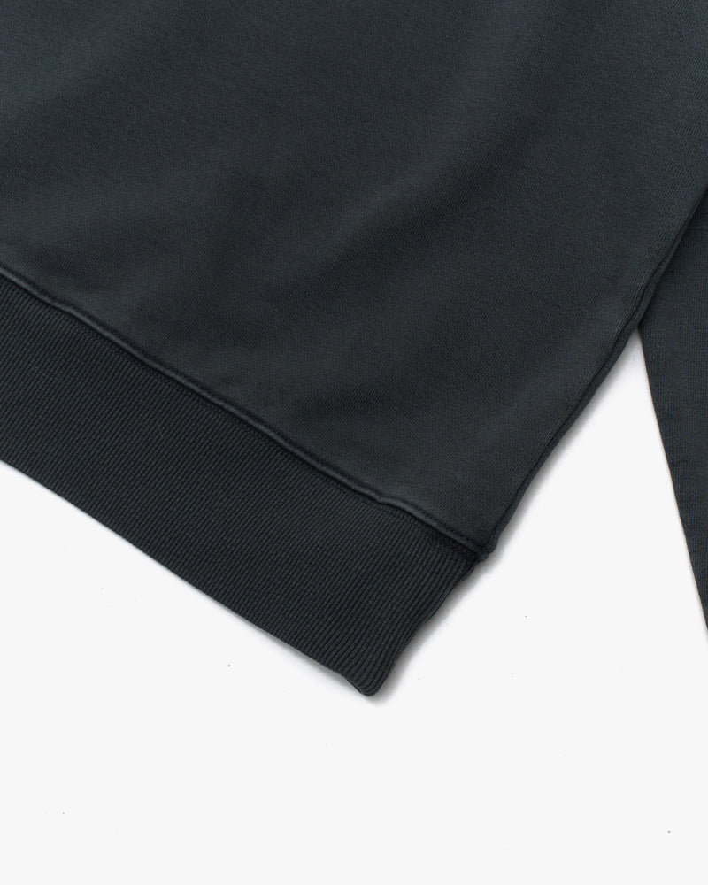 Moletom Canguru Deus Shield Garment Dyed Chumbo