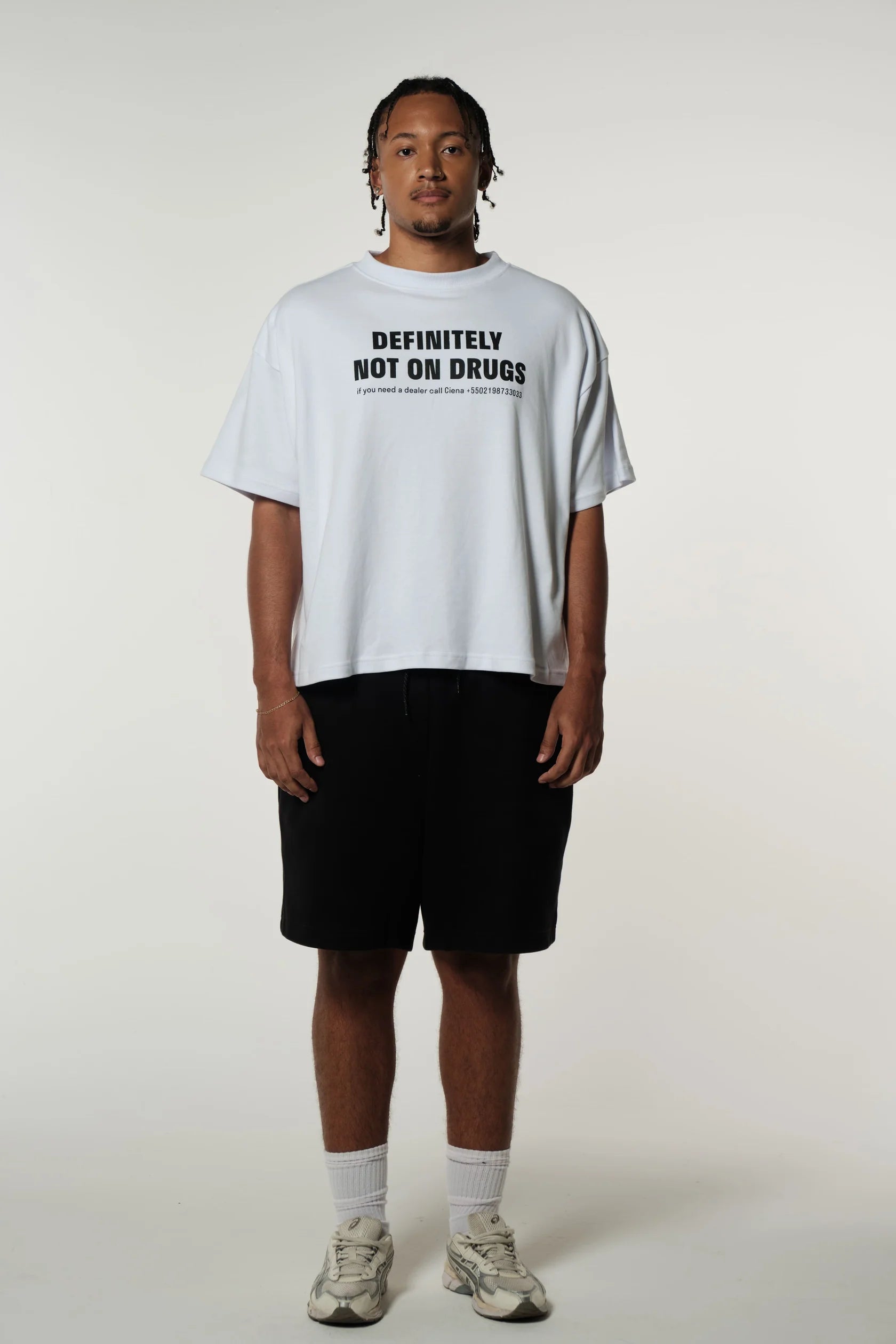 Camiseta Ciena Not On Drugs